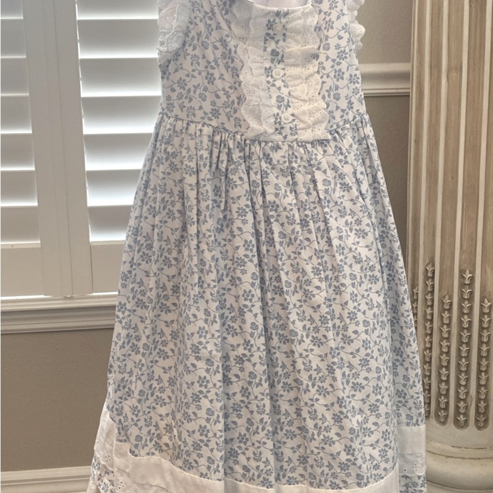 Girls dress size 5, Laura Ashley, I bought for my granddaughter wore 4 pics